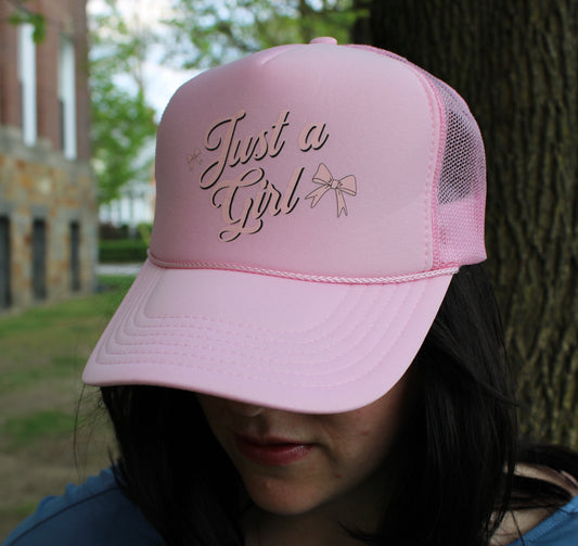 Just A Girl Hat