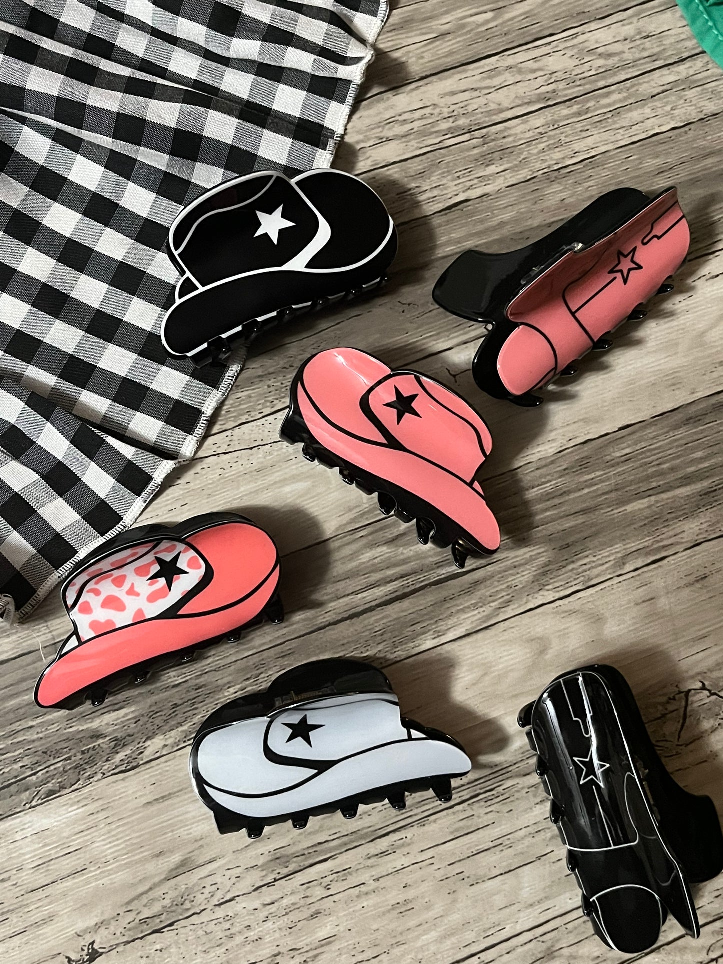 Cowgirl Claw Clips